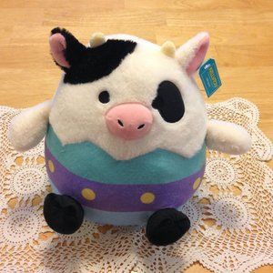Easter Cow In Egg Plush, Kelly Toys, New